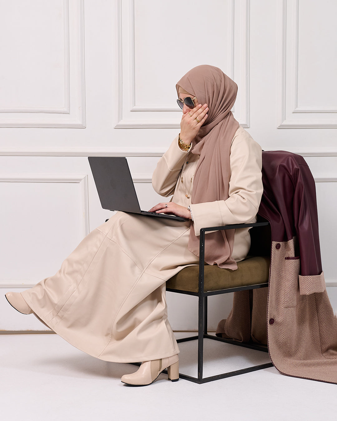 Iconic Leather Dress