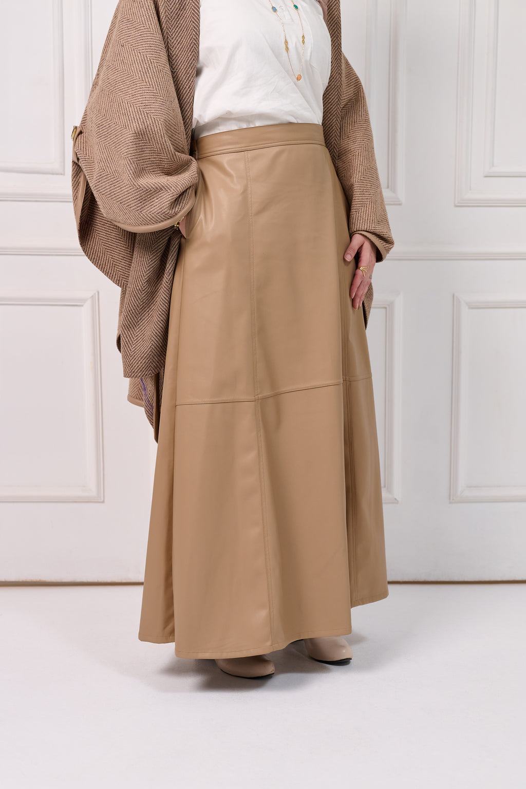 Serenity Leather Skirt