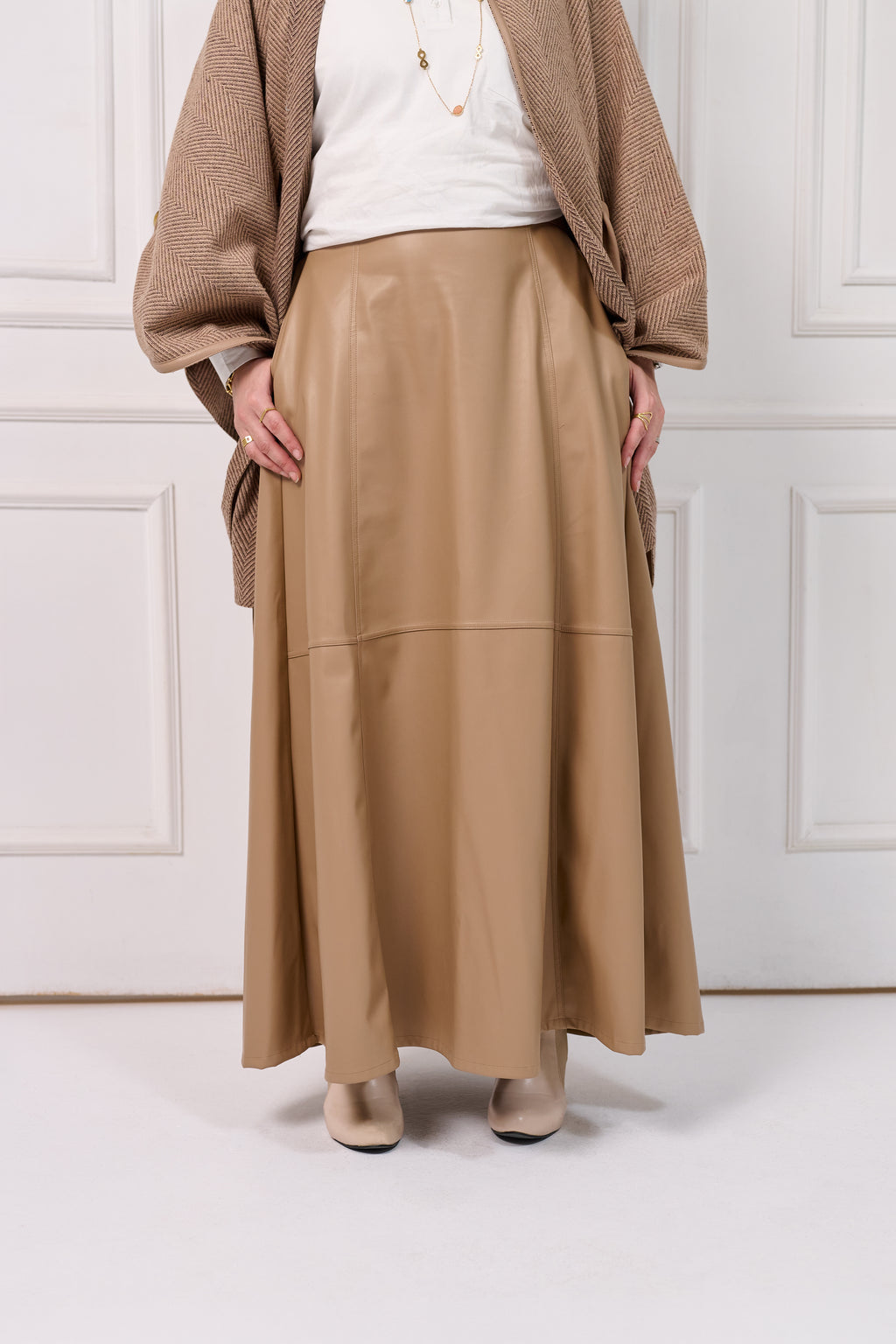 Serenity Leather Skirt