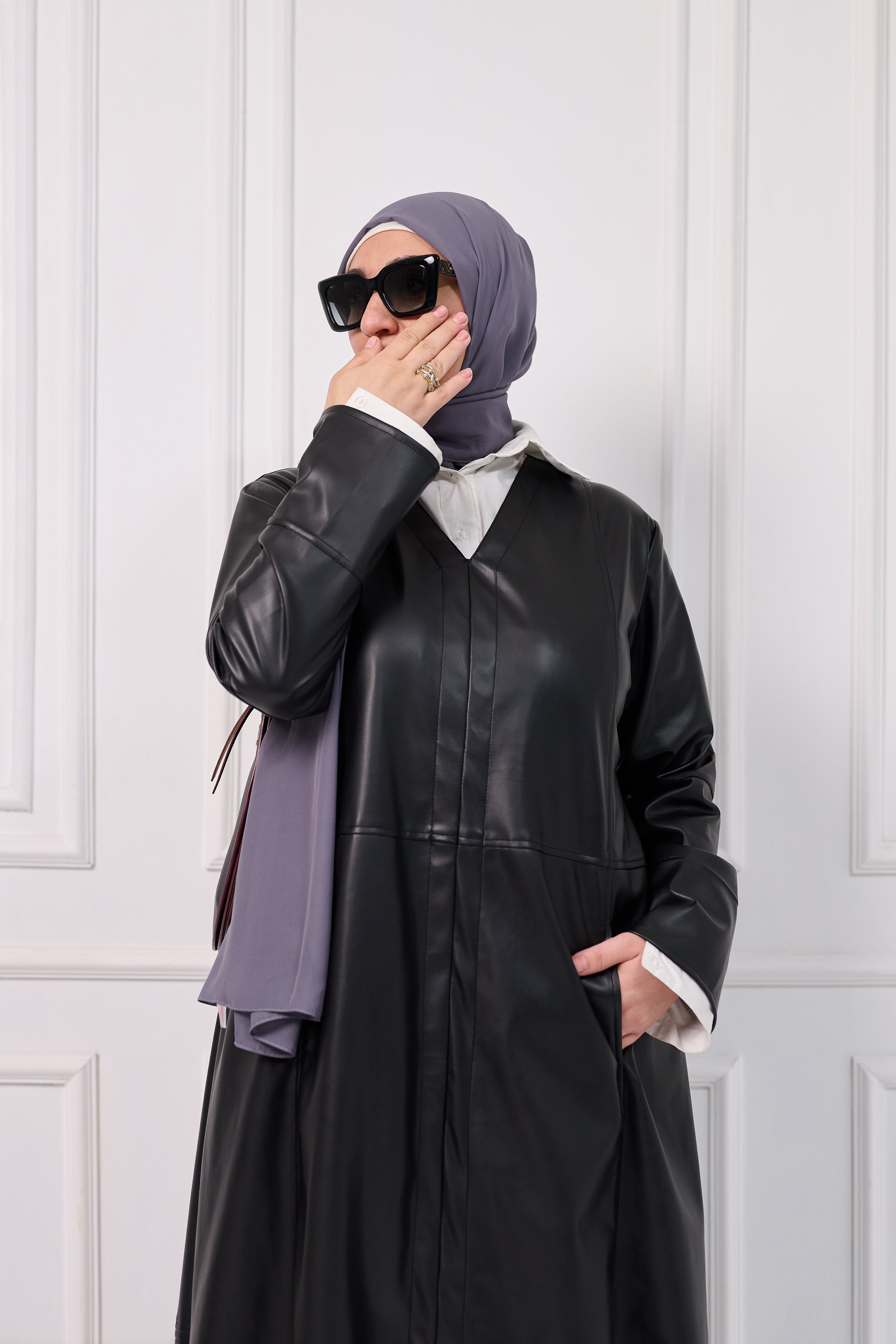 Iconic Leather Dress